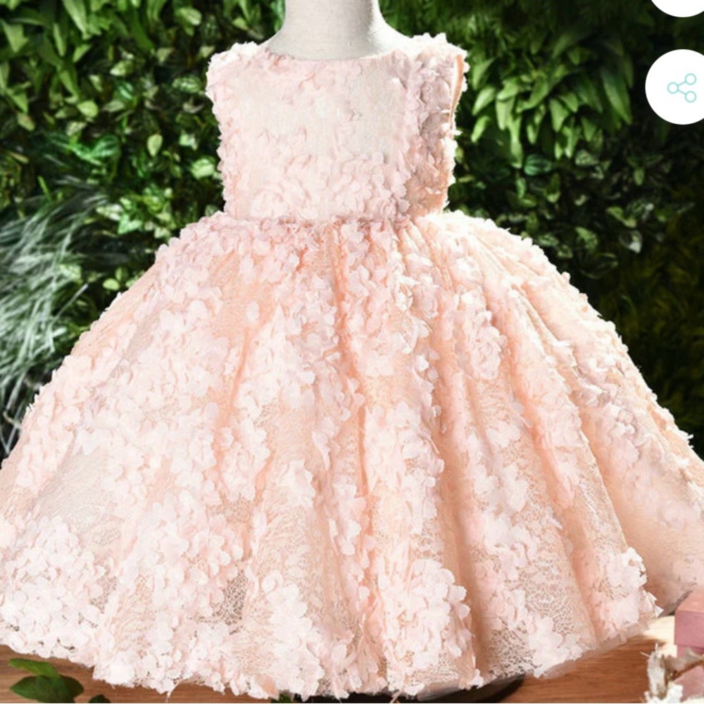 Toddler Girl Flower Dress